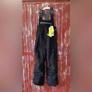 NWT!  All in Motion Snow Pant Bib Waterproof Snow Sport Black (size 8/10)
